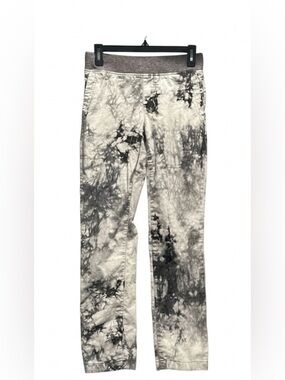 CABI Marbled Tie Dye 100% Cotton Tapered Pull On Pants Size XS